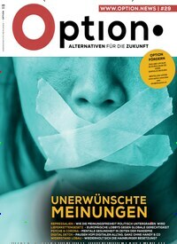 Titelbild der Ausgabe 29/2021 von Option. Diese Zeitschrift und viele weitere Wirtschaftsmagazine und Politikmagazine als Abo oder epaper bei United Kiosk online kaufen.