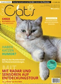 Titelbild der Ausgabe 4/2024 von Our Cats. Diese Zeitschrift und viele weitere Elternzeitschriften und Tierzeitschriften als Abo oder epaper bei United Kiosk online kaufen.