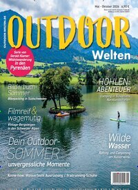 Titelbild der Ausgabe 1/2026 von OutdoorWelten. Diese Zeitschrift und viele weitere Sportmagazine als Abo oder epaper bei United Kiosk online kaufen.