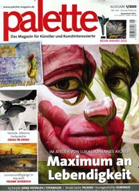 Titelbild der Ausgabe 1/2023 von palette. Diese Zeitschrift und viele weitere Reisemagazine, Freizeitmagazine und Wissensmagazine als Abo oder epaper bei United Kiosk online kaufen.