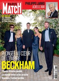 Titelbild der Ausgabe 25/2025 von Paris Match. Diese Zeitschrift und viele weitere Lifestylemagazine und Peoplemagazine als Abo oder epaper bei United Kiosk online kaufen.