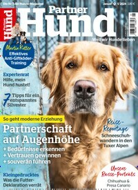 Titelbild der Ausgabe 1/2024 von Partner Hund. Diese Zeitschrift und viele weitere Elternzeitschriften und Tierzeitschriften als Abo oder epaper bei United Kiosk online kaufen.