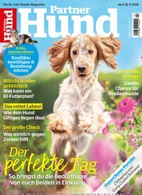 Titelbild der Ausgabe 4/2026 von Partner Hund. Diese Zeitschrift und viele weitere Elternzeitschriften und Tierzeitschriften als Abo oder epaper bei United Kiosk online kaufen.