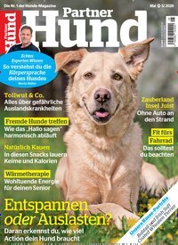 Titelbild der Ausgabe 5/2026 von Partner Hund. Diese Zeitschrift und viele weitere Elternzeitschriften und Tierzeitschriften als Abo oder epaper bei United Kiosk online kaufen.