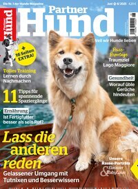 Titelbild der Ausgabe 6/2025 von Partner Hund. Diese Zeitschrift und viele weitere Elternzeitschriften und Tierzeitschriften als Abo oder epaper bei United Kiosk online kaufen.