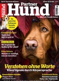 Titelbild der Ausgabe 10/2025 von Partner Hund. Diese Zeitschrift und viele weitere Elternzeitschriften und Tierzeitschriften als Abo oder epaper bei United Kiosk online kaufen.