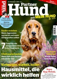 Titelbild der Ausgabe 12/2021 von Partner Hund. Diese Zeitschrift und viele weitere Elternzeitschriften und Tierzeitschriften als Abo oder epaper bei United Kiosk online kaufen.