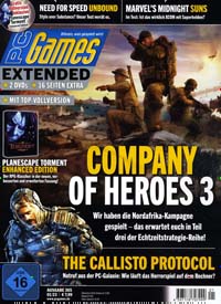 Titelbild der Ausgabe 1/2023 von PC Games Extended. Diese Zeitschrift und viele weitere Computerzeitschriften, Tabletmagazine und Smartphonemagazine als Abo oder epaper bei United Kiosk online kaufen.