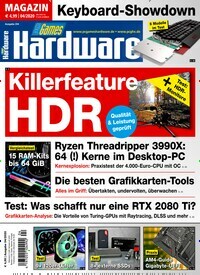 Titelbild der Ausgabe 4/2020 von PC Games Hardware Magazin. Diese Zeitschrift und viele weitere Computerzeitschriften, Tabletmagazine und Smartphonemagazine als Abo oder epaper bei United Kiosk online kaufen.