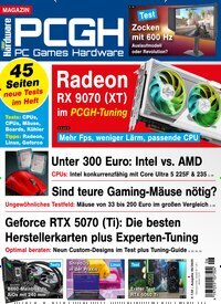 Titelbild der Ausgabe 6/2025 von PC Games Hardware Magazin. Diese Zeitschrift und viele weitere Computerzeitschriften, Tabletmagazine und Smartphonemagazine als Abo oder epaper bei United Kiosk online kaufen.