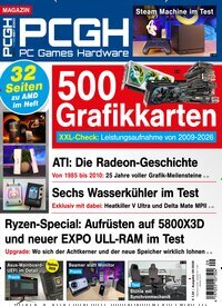 Titelbild der Ausgabe 9/2026 von PC Games Hardware Magazin. Diese Zeitschrift und viele weitere Computerzeitschriften, Tabletmagazine und Smartphonemagazine als Abo oder epaper bei United Kiosk online kaufen.