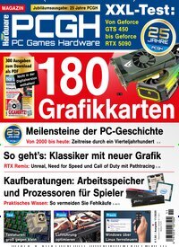Titelbild der Ausgabe 11/2025 von PC Games Hardware Magazin. Diese Zeitschrift und viele weitere Computerzeitschriften, Tabletmagazine und Smartphonemagazine als Abo oder epaper bei United Kiosk online kaufen.