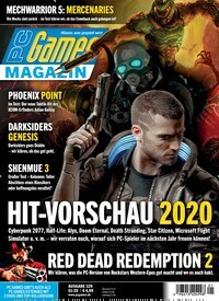 Titelbild der Ausgabe 1/2020 von PC Games Magazin. Diese Zeitschrift und viele weitere Computerzeitschriften, Tabletmagazine und Smartphonemagazine als Abo oder epaper bei United Kiosk online kaufen.