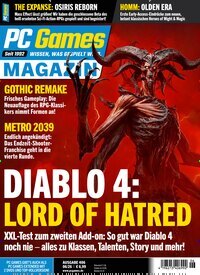 Titelbild der Ausgabe 6/2026 von PC Games Magazin. Diese Zeitschrift und viele weitere Computerzeitschriften, Tabletmagazine und Smartphonemagazine als Abo oder epaper bei United Kiosk online kaufen.