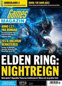 Titelbild der Ausgabe 7/2025 von PC Games Magazin. Diese Zeitschrift und viele weitere Computerzeitschriften, Tabletmagazine und Smartphonemagazine als Abo oder epaper bei United Kiosk online kaufen.