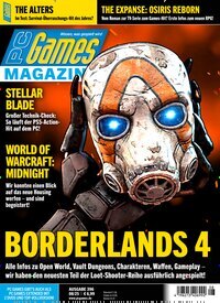 Titelbild der Ausgabe 8/2025 von PC Games Magazin. Diese Zeitschrift und viele weitere Computerzeitschriften, Tabletmagazine und Smartphonemagazine als Abo oder epaper bei United Kiosk online kaufen.