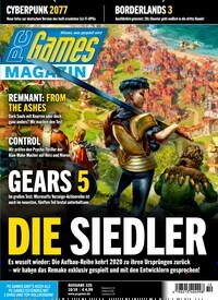 Titelbild der Ausgabe 10/2019 von PC Games Magazin. Diese Zeitschrift und viele weitere Computerzeitschriften, Tabletmagazine und Smartphonemagazine als Abo oder epaper bei United Kiosk online kaufen.