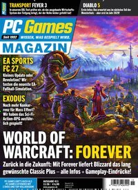 Titelbild der Ausgabe 11/2026 von PC Games Magazin. Diese Zeitschrift und viele weitere Computerzeitschriften, Tabletmagazine und Smartphonemagazine als Abo oder epaper bei United Kiosk online kaufen.