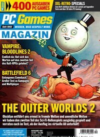 Titelbild der Ausgabe 12/2025 von PC Games Magazin. Diese Zeitschrift und viele weitere Computerzeitschriften, Tabletmagazine und Smartphonemagazine als Abo oder epaper bei United Kiosk online kaufen.
