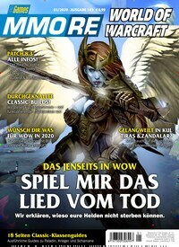 Titelbild der Ausgabe 1/2020 von PC Games MMORE. Diese Zeitschrift und viele weitere Computerzeitschriften, Tabletmagazine und Smartphonemagazine als Abo oder epaper bei United Kiosk online kaufen.