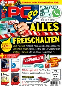 Titelbild der Ausgabe 3/2020 von PC go Premium Gold. Diese Zeitschrift und viele weitere Computerzeitschriften, Tabletmagazine und Smartphonemagazine als Abo oder epaper bei United Kiosk online kaufen.