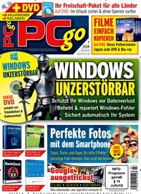 Titelbild der Ausgabe 7/2018 von PC go Premium Gold. Diese Zeitschrift und viele weitere Computerzeitschriften, Tabletmagazine und Smartphonemagazine als Abo oder epaper bei United Kiosk online kaufen.