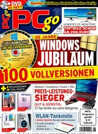 Titelbild der Ausgabe 8/2020 von PC go Premium Gold. Diese Zeitschrift und viele weitere Computerzeitschriften, Tabletmagazine und Smartphonemagazine als Abo oder epaper bei United Kiosk online kaufen.