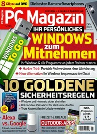 Titelbild der Ausgabe 5/2019 von PC Magazin. Diese Zeitschrift und viele weitere Computerzeitschriften, Tabletmagazine und Smartphonemagazine als Abo oder epaper bei United Kiosk online kaufen.