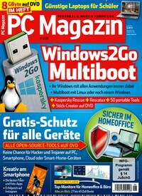Titelbild der Ausgabe 6/2020 von PC Magazin. Diese Zeitschrift und viele weitere Computerzeitschriften, Tabletmagazine und Smartphonemagazine als Abo oder epaper bei United Kiosk online kaufen.