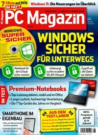 Titelbild der Ausgabe 8/2021 von PC Magazin. Diese Zeitschrift und viele weitere Computerzeitschriften, Tabletmagazine und Smartphonemagazine als Abo oder epaper bei United Kiosk online kaufen.