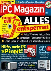 Titelbild der Ausgabe 9/2019 von PC Magazin. Diese Zeitschrift und viele weitere Computerzeitschriften, Tabletmagazine und Smartphonemagazine als Abo oder epaper bei United Kiosk online kaufen.