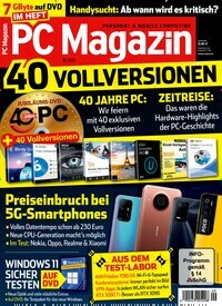 Titelbild der Ausgabe 9/2021 von PC Magazin. Diese Zeitschrift und viele weitere Computerzeitschriften, Tabletmagazine und Smartphonemagazine als Abo oder epaper bei United Kiosk online kaufen.