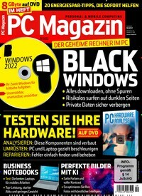 Titelbild der Ausgabe 9/2022 von PC Magazin. Diese Zeitschrift und viele weitere Computerzeitschriften, Tabletmagazine und Smartphonemagazine als Abo oder epaper bei United Kiosk online kaufen.