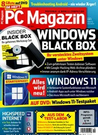 Titelbild der Ausgabe 10/2021 von PC Magazin. Diese Zeitschrift und viele weitere Computerzeitschriften, Tabletmagazine und Smartphonemagazine als Abo oder epaper bei United Kiosk online kaufen.