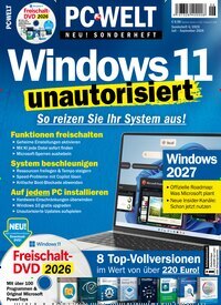 Titelbild der Ausgabe 6/2026 von PC Welt Sonderheft. Diese Zeitschrift und viele weitere Computerzeitschriften, Tabletmagazine und Smartphonemagazine als Abo oder epaper bei United Kiosk online kaufen.