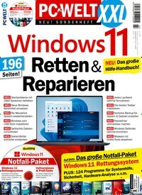 Titelbild der Ausgabe 3/2022 von PC Welt XXL. Diese Zeitschrift und viele weitere Computerzeitschriften, Tabletmagazine und Smartphonemagazine als Abo oder epaper bei United Kiosk online kaufen.