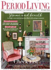 Titelbild der Ausgabe 425/2025 von Period Living. Diese Zeitschrift und viele weitere Gartenzeitschriften und Wohnzeitschriften als Abo oder epaper bei United Kiosk online kaufen.
