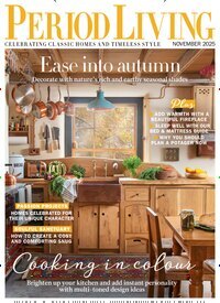 Titelbild der Ausgabe 426/2025 von Period Living. Diese Zeitschrift und viele weitere Gartenzeitschriften und Wohnzeitschriften als Abo oder epaper bei United Kiosk online kaufen.