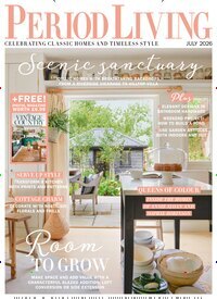Titelbild der Ausgabe 434/2026 von Period Living. Diese Zeitschrift und viele weitere Gartenzeitschriften und Wohnzeitschriften als Abo oder epaper bei United Kiosk online kaufen.