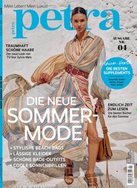 Titelbild der Ausgabe 4/2026 von petra. Diese Zeitschrift und viele weitere Frauenzeitschriften als Abo oder epaper bei United Kiosk online kaufen.