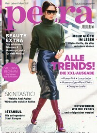 Titelbild der Ausgabe 10/2023 von petra. Diese Zeitschrift und viele weitere Frauenzeitschriften als Abo oder epaper bei United Kiosk online kaufen.