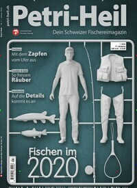 Titelbild der Ausgabe 1/2020 von Petri-Heil. Diese Zeitschrift und viele weitere Sportmagazine als Abo oder epaper bei United Kiosk online kaufen.