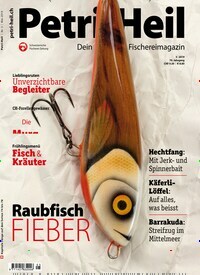 Titelbild der Ausgabe 5/2019 von Petri-Heil. Diese Zeitschrift und viele weitere Sportmagazine als Abo oder epaper bei United Kiosk online kaufen.