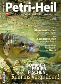Titelbild der Ausgabe 8/2019 von Petri-Heil. Diese Zeitschrift und viele weitere Sportmagazine als Abo oder epaper bei United Kiosk online kaufen.