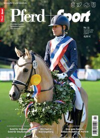 Titelbild der Ausgabe 11/2025 von Pferd + Sport. Diese Zeitschrift und viele weitere Sportmagazine als Abo oder epaper bei United Kiosk online kaufen.