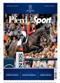 Titelbild der Ausgabe 10/2026 von Pferd + Sport Holsteiner. Diese Zeitschrift und viele weitere Sportmagazine als Abo oder epaper bei United Kiosk online kaufen.