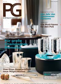 Titelbild der Ausgabe 1/2023 von P&G Porzellan und Glas. Diese Zeitschrift und viele weitere Gastronomiezeitschriften, Fashionmagazine, Beautymagazine als Abo oder epaper bei United Kiosk online kaufen.