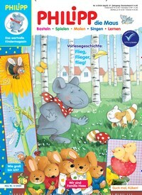 Titelbild der Ausgabe 4/2024 von Philipp die Maus. Diese Zeitschrift und viele weitere Jugendzeitschriften und Kinderzeitschriften als Abo oder epaper bei United Kiosk online kaufen.
