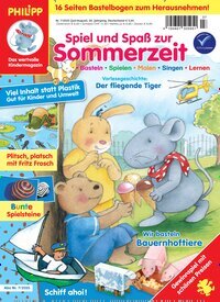 Titelbild der Ausgabe 7/2025 von Philipp die Maus. Diese Zeitschrift und viele weitere Jugendzeitschriften und Kinderzeitschriften als Abo oder epaper bei United Kiosk online kaufen.