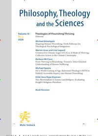 Titelbild der Ausgabe 2/2026 von Philosophy, Theology and the Sciences (PTSc). Diese Zeitschrift und viele weitere Wissenschaftsmagazine als Abo oder epaper bei United Kiosk online kaufen.